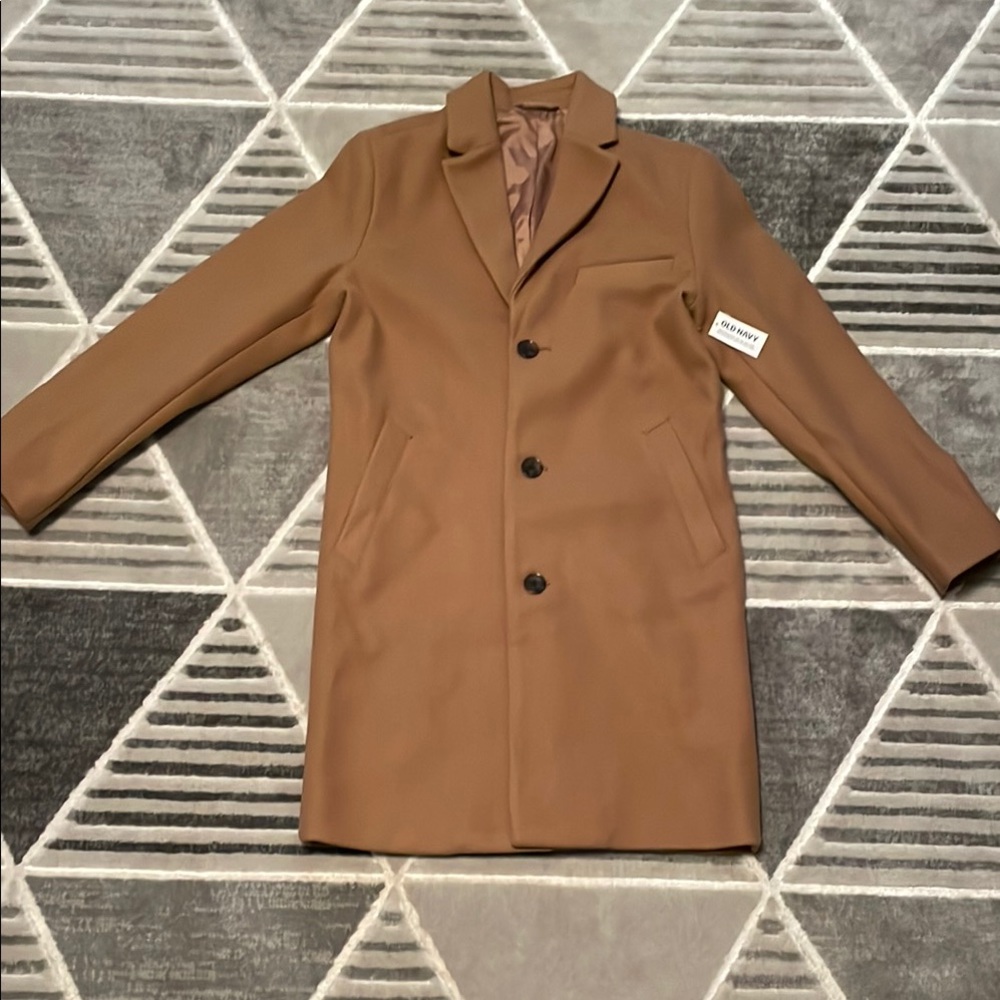 Men's Tan Top Coat
